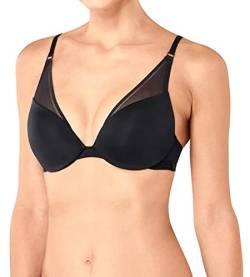 S by sloggi Damen Symmetry WHU Push-Up BH, Black, 75A von S by sloggi