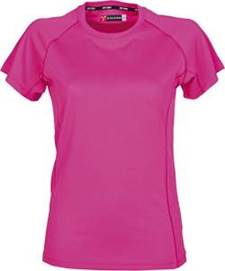 Damen Funktionsshirt/Laufshirt/Sportshirt Performance T-Shirt Fuchsia, Gr. L von S.B.J - Sportland