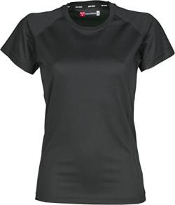 Damen Funktionsshirt/Laufshirt/Sportshirt Performance T-Shirt schwarz, Gr. M von S.B.J - Sportland