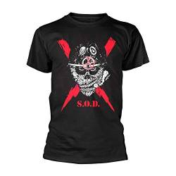 S.O.D. (STORMTROOPERS OF DEATH) SCRAWLED Lightning T-Shirt M von S.O.D. (STORMTROOPERS OF DEATH)
