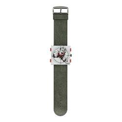 S.T.A.M.P. S. Uhr, Uhren-Set Game Over, Zifferblatt mit Armband, Armbanduhr, wasserfestes Uhrengehäuse, 5ATM, Wechselzifferblatt, Quarz Analog Uhr, Veganes & Nachhaltiges Uhrenarmband, Kunststoff von S.T.A.M.P. S.