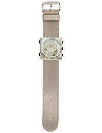 S.T.A.M.P.S. Stamps Uhr KOMPLETT - Zifferblatt Innocence mit Armband Glossy Titan von S.T.A.M.P.S.