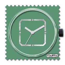 S.T.A.M.P.S. Uhr Zifferblatt Diamond Green Square 105935 von S.T.A.M.P.S.