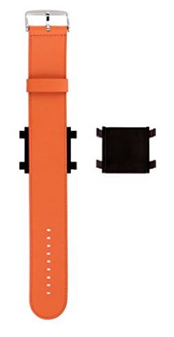 Stamps Damen Armband Lederarmband orange 100003 mit zusätzlichem Snapper/Adapter 9938000 von S.T.A.M.P.S.