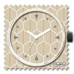 Stamps Femme Uhr Analogique Quartz mit Plastique Armband 104805 von S.T.A.M.P.S.