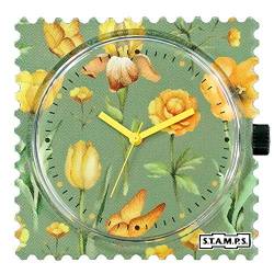 Stamps Femme Uhr Analogique Quartz mit Plastique Armband 105401 von S.T.A.M.P.S.