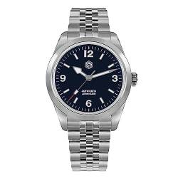 San Martin PT5000 SN0107G Herren-Armbanduhr, modisch, luxuriös, zum Klettern, automatisch, mechanisch, V 8, Reteo von SAAKO