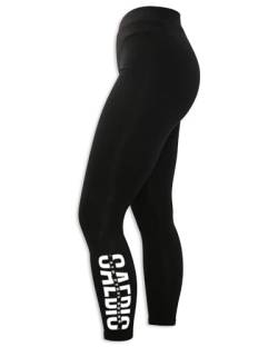 SAEBIS - Это стиль жизни Damen Leggings schwarz, elastische Slim-Fit Sporthose, Blickdicht M von SAEBIS