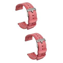 SAFIGLE 2 STK Armband Gurt Herrenuhr aus Leder relojes inteligentes para Hombres Bands Hüllen für Männer Mann uhrenarmbänder Damenuhren Herrenuhren intelligent Anschauen Fall Fräulein rot von SAFIGLE