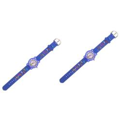 SAFIGLE 2St Kinderuhr Armbanduhr Kinder Watch Kinder Watch Legierungsuhr für Kinder süße Mädchenuhr schöne Armbanduhr für Kinder modische Uhr Junge Anschauen Uhr mit Armband Kleinkind von SAFIGLE