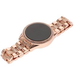 SAFIGLE Anschauen Damenuhr led Armbanduhr Digitaluhren für Damen Herrenuhren Uhrengehäuse für Herren Armbanduhr für Mädchen Elegante glänzende Uhr Diamant schmücken blaues Licht Mann Glas von SAFIGLE