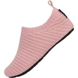 SAGUARO Hausschuhe Kinderschuhe Kinder Junge rutschfeste Pantoffeln für Mädchen Leichte Bequeme Slippers Kleinkinder HüttenSchuhe Kinderschuhe Baby Indoor Schuhe Kinderschuhe, Slipper Pink 32/33 von SAGUARO