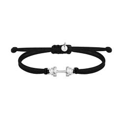 SAILBRACE Armband BENCH GYM schwarz-silber von SAILBRACE