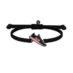 SAILBRACE Armband schwarz DONA RUNNER schwarz-rosa von SAILBRACE