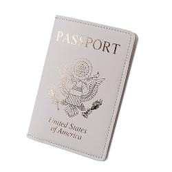 SAKEIOU Reisepasshülle, Ausweis, Kreditkarte, Tickethalter, Dokumenten-Organizer für Männer und Frauen, Unisex, Reisepasshülle, tragbar von SAKEIOU