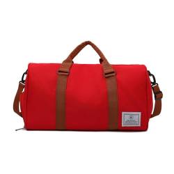 SAKEIOU Reisetasche, großes Fassungsvermögen, Gepäcktasche, Seesäcke, Übernachtungs-Weekender-Tasche, multifunktionale Sport-Sporttasche für Männer und Frauen von SAKEIOU