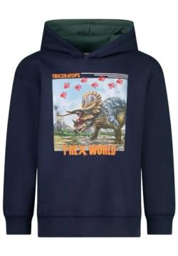 SALT AND PEPPER® Jungen Sweatshirt Dino T-Rex, Größe:98/104, Präzise Farbe:Dunkelblau von SALT AND PEPPER