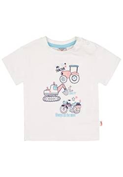 SALT AND PEPPER Baby-Jungen Fahrzeug Applikation aus OC T-Shirt, White, 56 von SALT AND PEPPER