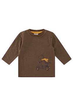 SALT AND PEPPER Baby Langarmshirt mit Krokodil Print aus Bio Baumwollmix von SALT AND PEPPER