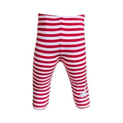 SALT AND PEPPER Baby-Mädchen Leggins Seaside Stripes Leggings, Lollipop red, 56 von SALT AND PEPPER