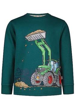SALT AND PEPPER Jungen Sweatshirt mit gedrucktem Traktor Motiv aus Baumwolle von SALT AND PEPPER