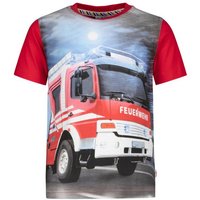 SALT AND PEPPER T-Shirt Salt and Pepper® Jungen T-Shirt Feuerwehr von SALT AND PEPPER