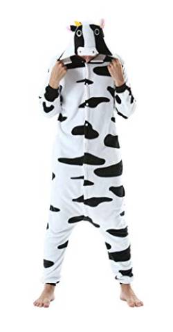 SAMGU Tier Onesie Pyjama Cosplay Kostüme Schlafanzug Erwachsene Unisex Animal Tieroutfit tierkostüme Jumpsuit M von SAMGU
