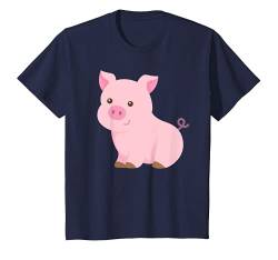 Kinder Süßes Schwein Kleinkinder Ferkelchen Schweine Baby T-Shirt von SAMMODA