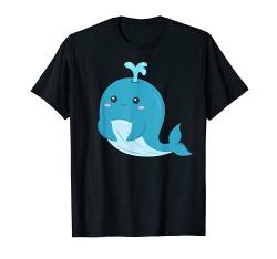 Kleiner Baby Wal Walbaby Walfisch Babywal Wale T-Shirt von SAMMODA