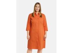 Samoon Blusenkleid Damen Baumwolle, orange von SAMOON