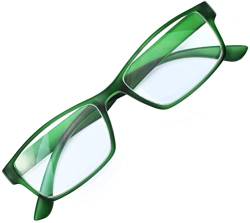 SANICO modische Lesebrille Sehstärke 1,0 1,5 2,0 2,5 3,0 3,5 Dioptrien I Sehhilfe Lesehilfe I Lesebrillen Damen Herren Brille 1.0 1.5 2.0 2.5 3.0 3.5 unisex I Modell TICINO (Grün, 1.5, diopters) von SANICO