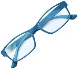 SANICO modische Lesebrille Sehstärke 1,0 1,5 2,0 2,5 3,0 3,5 Dioptrien I Sehhilfe Lesehilfe I Lesebrillen Damen Herren Brille 1.0 1.5 2.0 2.5 3.0 3.5 unisex I Modell TICINO (Türkis, 1, diopters) von SANICO