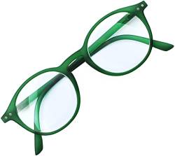 SANICO modische Lesebrille Sehstärke 1,0 1,5 2,0 2,5 3,0 3,5 Dioptrien I Sehhilfe Lesehilfe Lesebrillen Damen Herren Brille 1.0 1.5 2.0 2.5 3.0 3.5 unisex Modell VENEZIA (Grün, 1, diopters) von SANICO