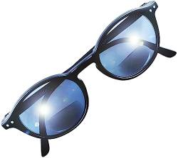SANICO modische design Lese-Sonnenbrille Sehstärke 1,5 Schwarz Sehhilfe Lesehilfe Lese-Brille Damen Herren 1.5 Dioptrien Sonnen-Brille Herren Damen 1 5 lesen schwarz modern UV leicht unisex I Canarie von SANICO