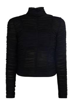 SANIKA Damen Mesh Shirt 19129049-SA01, SCHWARZ, S von SANIKA