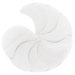 100 Stück Einweg-Lidschatten-Pads, Disposable Eye Shadow Shield Protector Pads, Under Eye Patches Protector Stickers Pads for Eyes Lips Makeup Application Tool von SANON