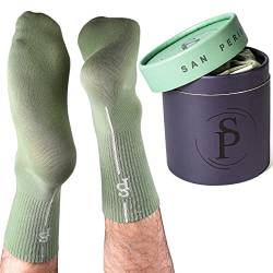 SANPERIS MEN'S SOCKS - be the difference | true fashion by San Peris | certificated men's socks | 2 Paar | Herren Socken | Socken-Sport-Freizeit-Tennis-Business | B 39-42 von SANPERIS