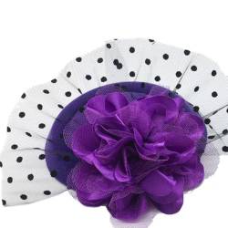 SANRLO Stirnbänder, Haarschmuck für Damen, Vintage-Blumen-Haarspange für Braut, Fotografieren, Garn, Hut, Haarnadel, 1920er-Jahre-Stil, Aufführungen, Haarspangen für Damen von SANRLO