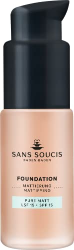 Sans Soucis - Pure Matte Foundation Light Beige - 30 ml von SANS SOUCIS BADEN-BADEN