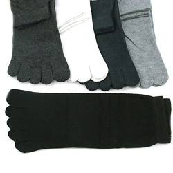 5 Paar Fünf Finger Socken Zehensocken Socken Herrensocken von SANWOOD