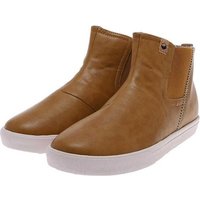 SAOLA YAMBA Camel Damen Hi-Top Sneaker Braun Sneaker VEGAN von SAOLA