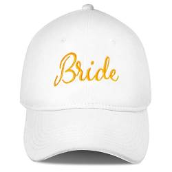 SATINIOR Bride Baseballkappe Bestickte Baseballmütze Hochzeit Baseball Hut Junggesellinnenabschied von SATINIOR