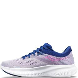 Saucony Women's Ride 16 Sneaker, Mauve/Indigo, 9.5 von SAUCONY