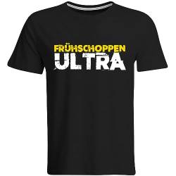 Frühschoppen Ultra T-Shirt Malle Saufen Party Saufshirt (Herren, Farbe: Schwarz, Größe: 3XL von SAUFCOUNTER MARK YOUR DRINKS
