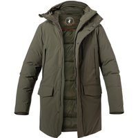 SAVE THE DUCK Herren Jacke grün Mikrofaser unifarben von SAVE THE DUCK