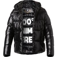 SAVE THE DUCK Herren Steppjacke schwarz Mikrofaser unifarben von SAVE THE DUCK