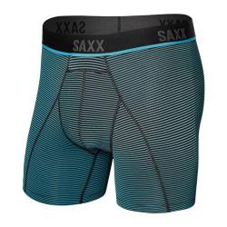 Saxx Herren Sportunterhose Kinetic türkis/schwarz M von SAXX Underwear Co.