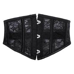 SCARLET DARKNESS Gothic Pirat Kostüm Belt Holloween Party Lacing Wikinger Gürtel für Kleid Schwarz 44 von SCARLET DARKNESS