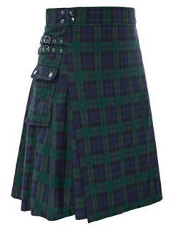 Schottischer Herren-Kilt mit traditionellem Highland-Schottenkaro. - - Large von SCARLET DARKNESS