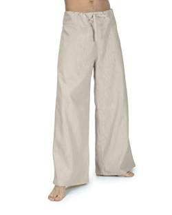 SCHAZAD Leinenhose Deluxe (L, beige) von SCHAZAD